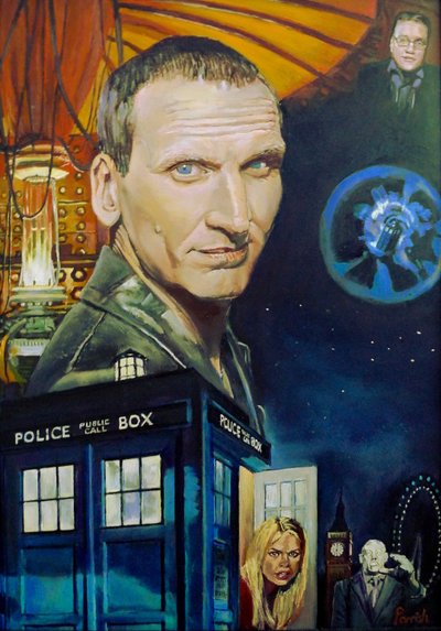 The Ninth Incarnation (Dr Who), 2005 by Kevin Parrish