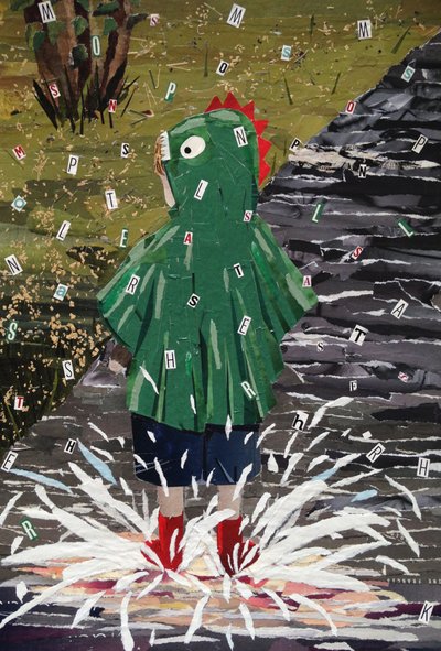 Monster Splash by Kirstie Adamson