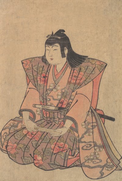 A Boy Singer by Kitao Shigemasa