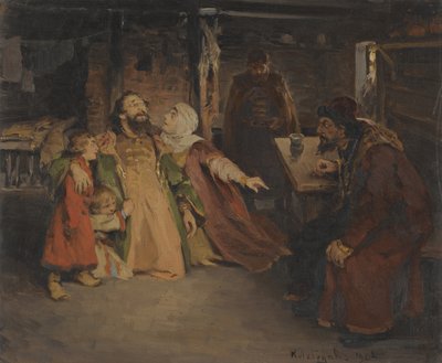 Ivan the Terrible by Klavdi Vasilyevich Lebedev
