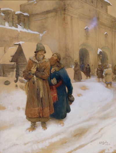 Podyachy by Klavdiy Vasilievich Lebedev