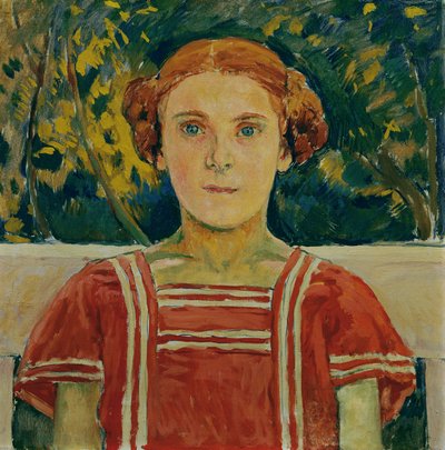 Elisabeth Steindl, Niece of the Artist by Koloman Moser