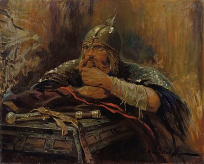 Bogatyr by Konstantin Alexandrovich Veshchilov