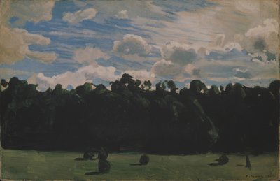 Landscape by Konstantin Andreevic Somov