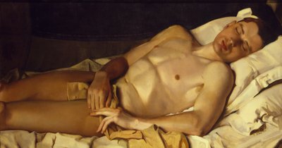 Nude Boy Boris Snezhkovsky by Konstantin Andreevic Somov