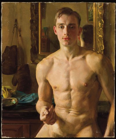 The Boxer by Konstantin Andreevic Somov