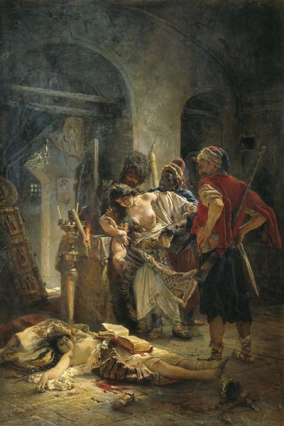 The Bulgarian Martyresses, 1877 by Konstantin Egorovich Makovsky
