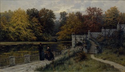 The Lazienki Park, 1886 by Konstantin Yakovlevich Kryzhitsky
