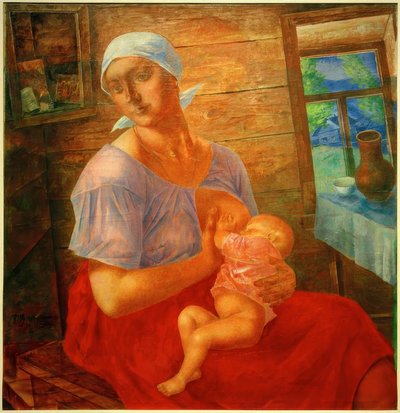 Mother by Kosma Sergejewitsch Petrow Wodkin