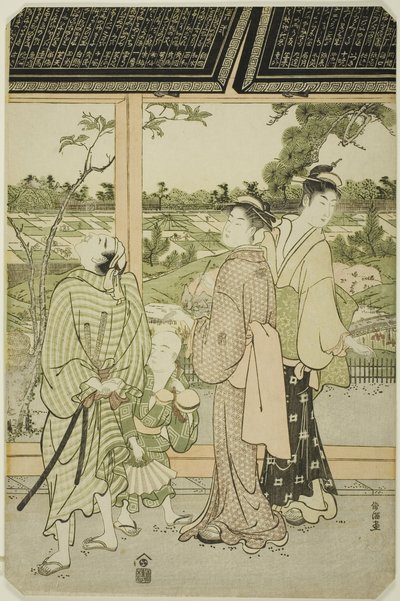 Viewing Votive Plaques at Mukojima by Kubo Shunman