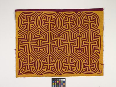 Shirt Panel (Mola) by Kuna Indian Culture