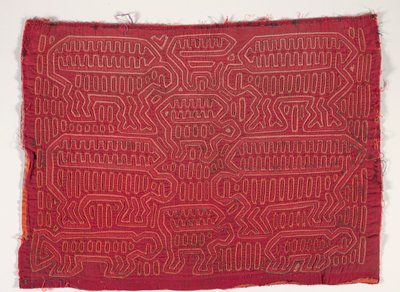 Shirt Panel (mola), c.1950 by Kuna Indian Culture