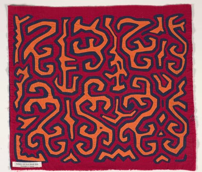 Shirt panel (mola) by Kuna Indian Culture