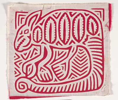 Shirt Panel (mola) by Kuna Indian Culture