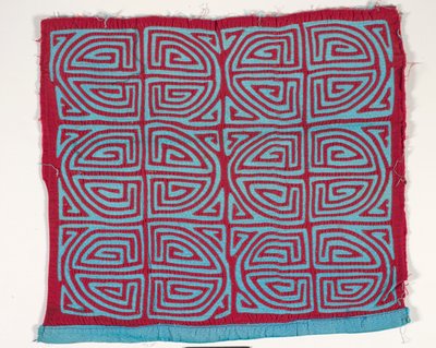 Shirt Panel (mola) by Kuna Indian Culture