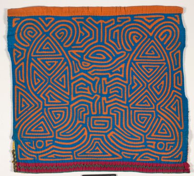 Shirt Panel (mola) by Kuna Indian Culture