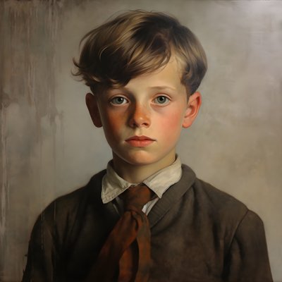 german boy 4 by Kurt Heppke
