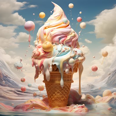 Ice Cream 3 by Kurt Heppke