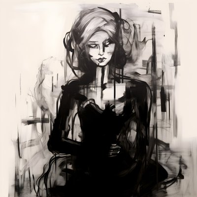 Expressionist Sketch 4 by Kurt Heppke