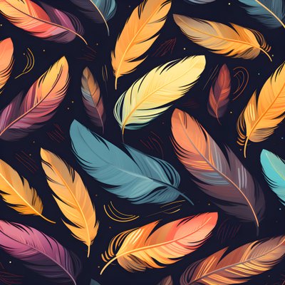 Feather Pattern 2 by Kurt Heppke
