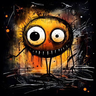 Halloween Monster 1 by Kurt Heppke