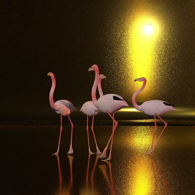 Standing Around on the Plain at Night by Kurt Heppke