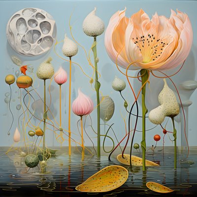 Lotus Flower Seed Pods 2 by Kurt Heppke