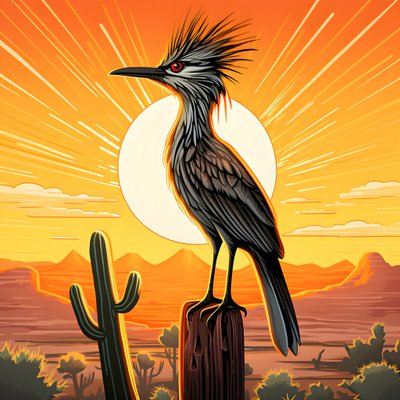 Roadrunner Hot Sun 1 by Kurt Heppke