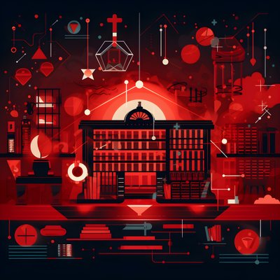 Regulations Data Science, Library Atmosphere 2 by Kurt Heppke