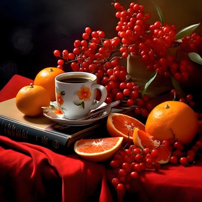citrus fruits red book coffee 4 by Kurt Heppke
