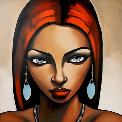 African Woman 1 by Kurt Heppke