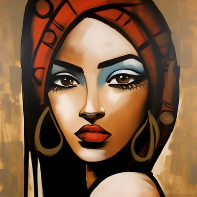 African Woman 2 by Kurt Heppke