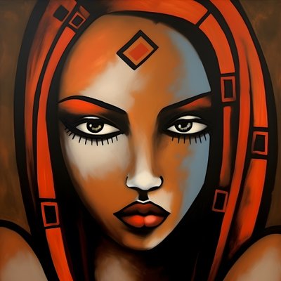 African Woman 3 by Kurt Heppke
