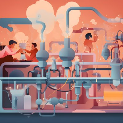 An Extraction Process 3 by Kurt Heppke