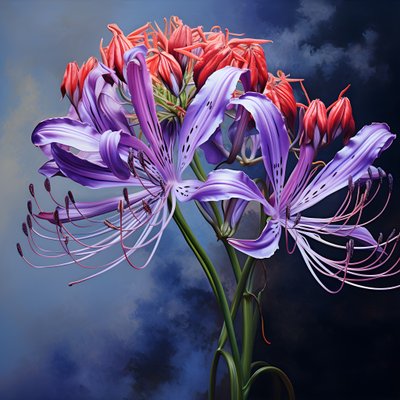 an African lily 1 by Kurt Heppke