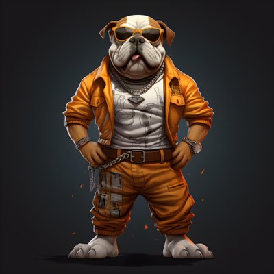 English Bulldog 1 by Kurt Heppke