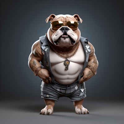 English Bulldog 2 by Kurt Heppke