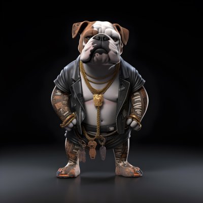 English Bulldog 3 by Kurt Heppke