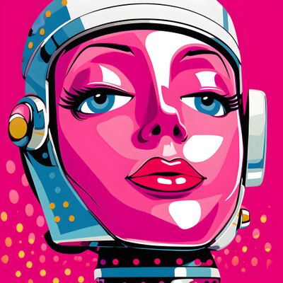Hot Pink Lips 1 by Kurt Heppke