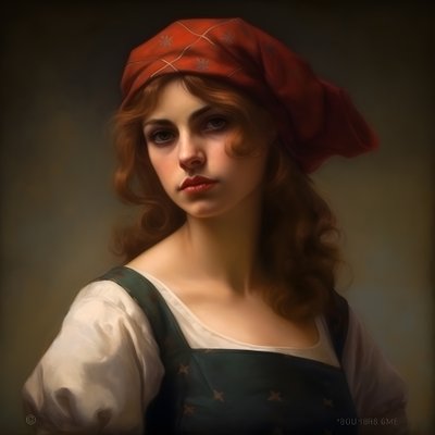 italian woman 1 by Kurt Heppke