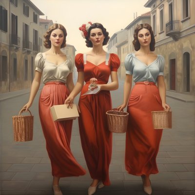 Italian Woman 3 by Kurt Heppke