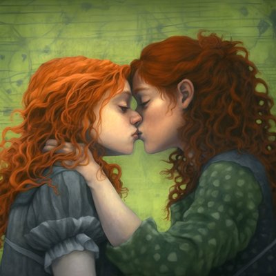 Phantaluna Kissing 2 by Kurt Heppke