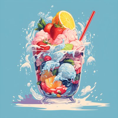 Shaved Ice by Kurt Heppke