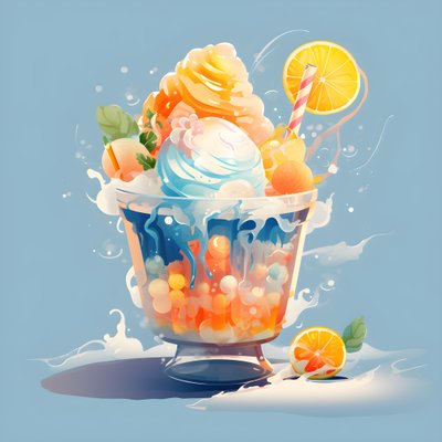 Shaved Ice by Kurt Heppke
