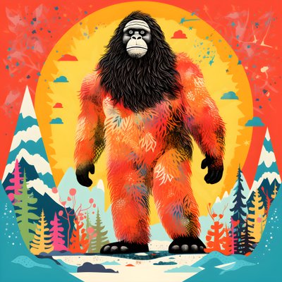 Bizarre Big Foot 2 by Kurt Heppke