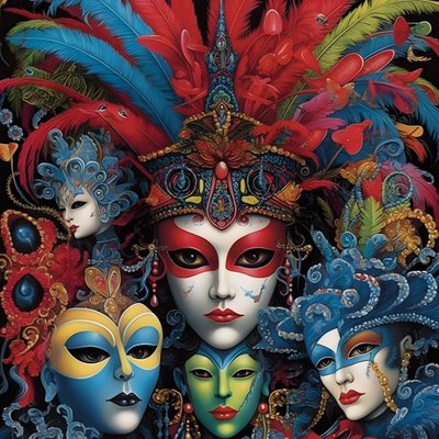 crazy masquerade 1 by Kurt Heppke