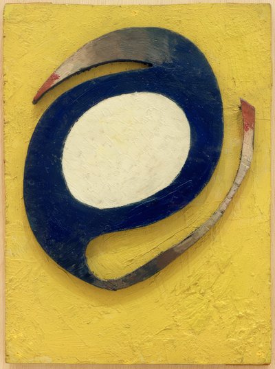 Blue Paragraph by Kurt Schwitters