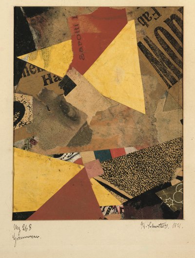 Mz 268 Hannover by Kurt Schwitters