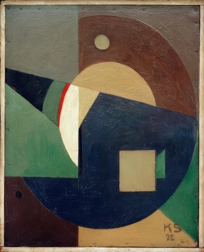 Untitled (For Walter Dexel) by Kurt Schwitters