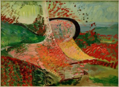 Untitled (Landscape – Abstraction) by Kurt Schwitters